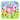 Adorable My Melody in Flower Garden Coloring Page colored reference placeholder