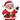 Friendly Waving Santa Claus Coloring Page colored reference placeholder