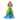 Glamorous Princess Ball Gown Coloring Page colored reference placeholder