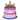 Magical Unicorn Cake Coloring Page colored reference placeholder