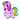 Magical Unicorn Pony Coloring Page colored reference placeholder