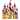 Magical Castle Towers Coloring Page colored reference placeholder