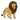 Majestic Lion Outline Coloring Page colored reference placeholder