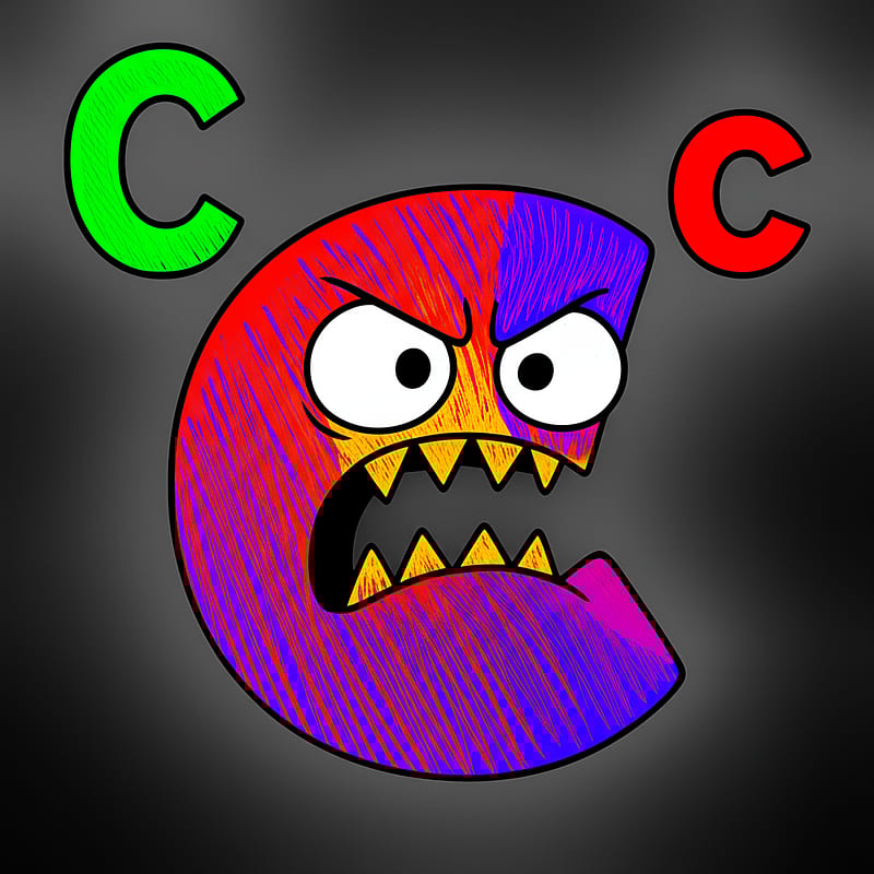 Furious Letter C Coloring Page colored reference