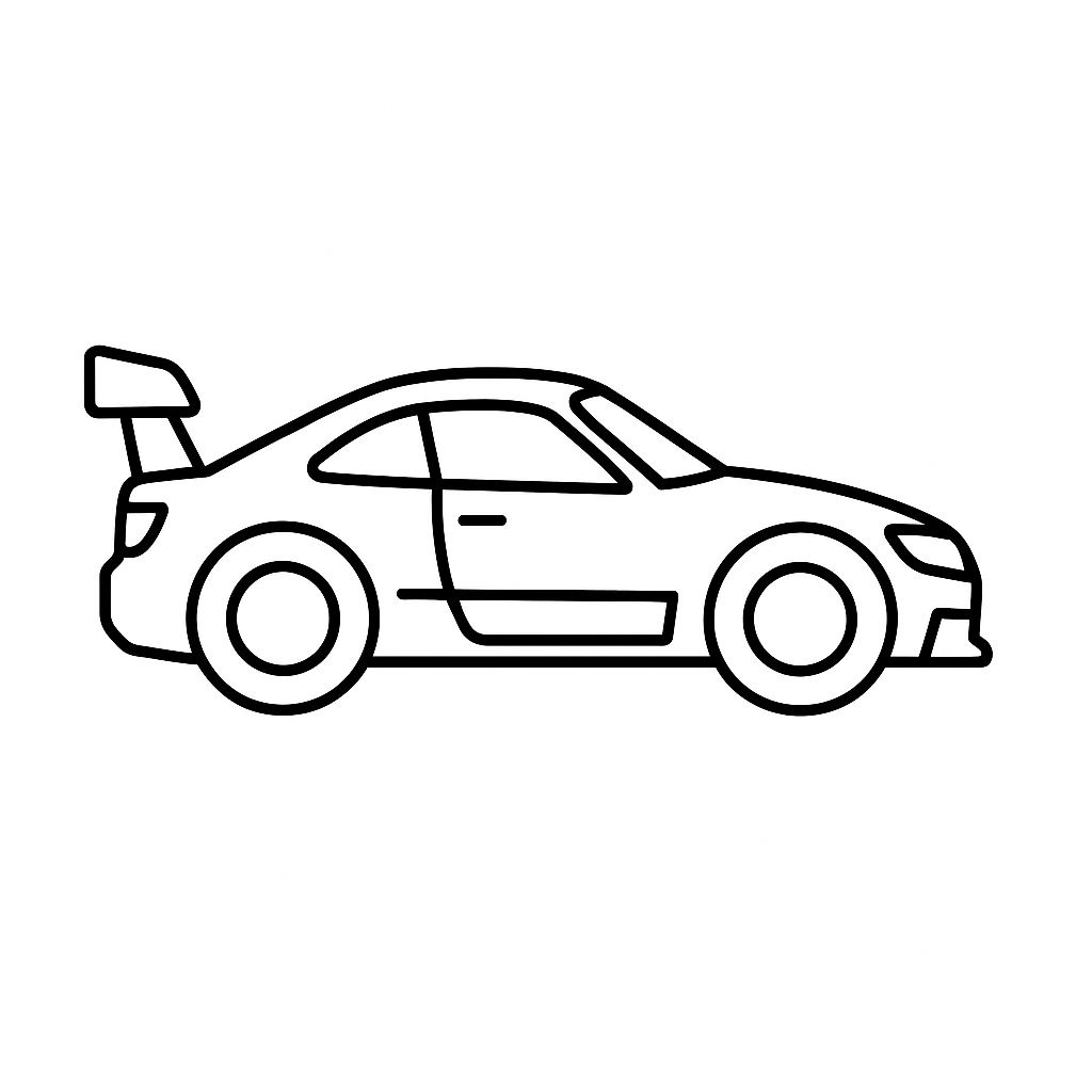 Vehicles coloring pages